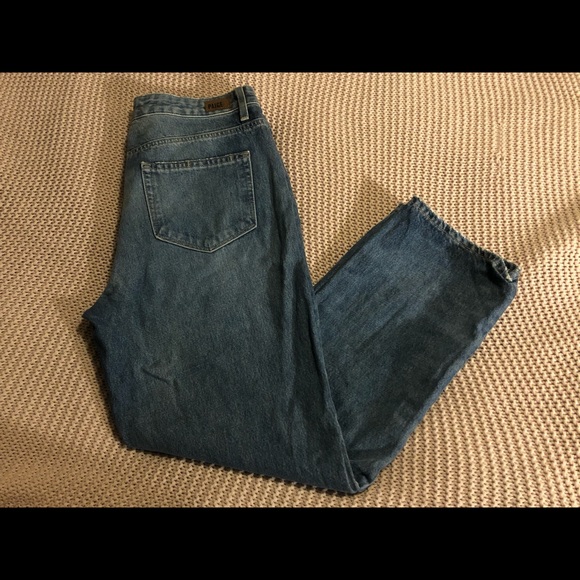 Paige Sarah Straight High Rise Jean - Picture 6 of 6